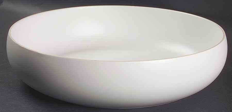 Vera Wang Naturals Chalk Low Fruit/Pasta Bowl by Wedgwood-1