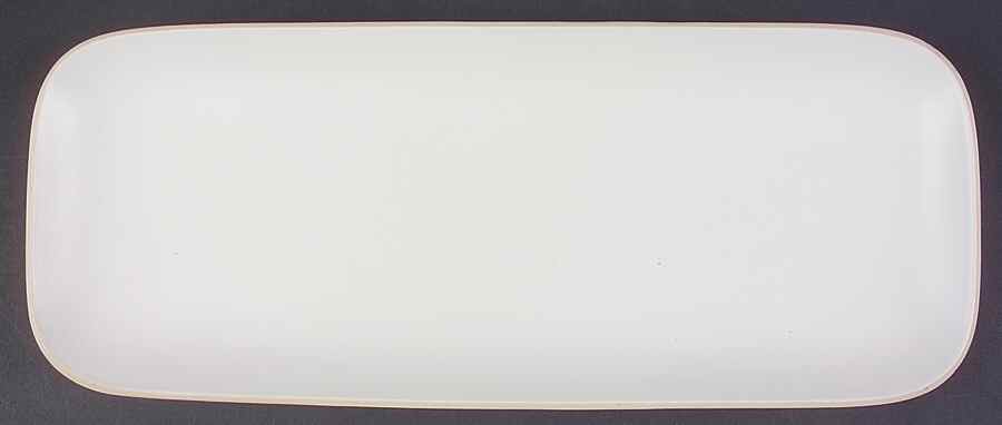 Vera Wang Naturals Chalk 15" Rectangular Tray by Wedgwood-1