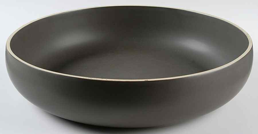 Vera Wang Naturals Graphite Low Fruit/Pasta Bowl by Wedgwood-1