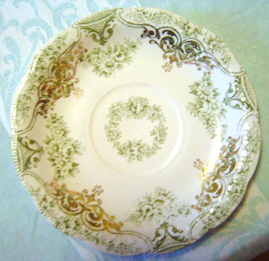 St Regis (Gold Accents) Saucer by Wood & Sons-1