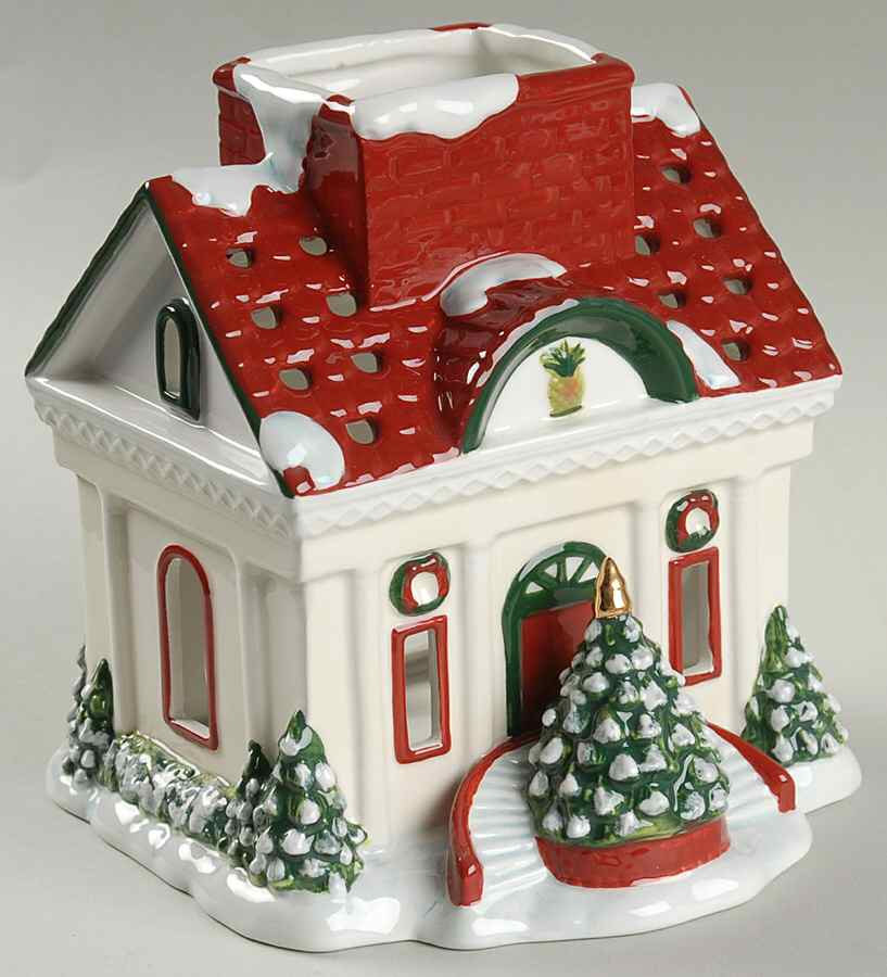 Christmas Memories Collection Figural Tea Light Candleholder by Waterford China-1
