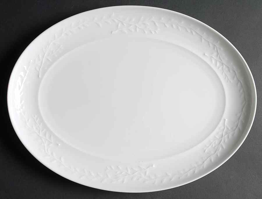 Garland Romance 14" Oval Serving Platter by Waterford China-1