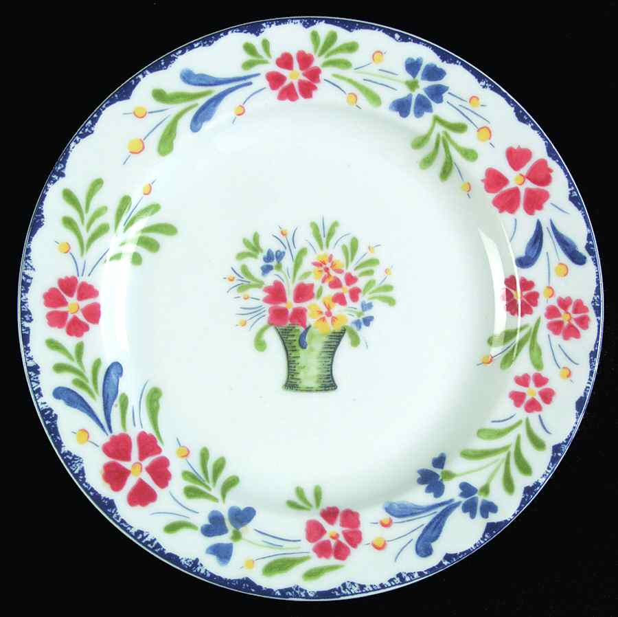 French Country Marseilles Salad Plate by Whole Home-1
