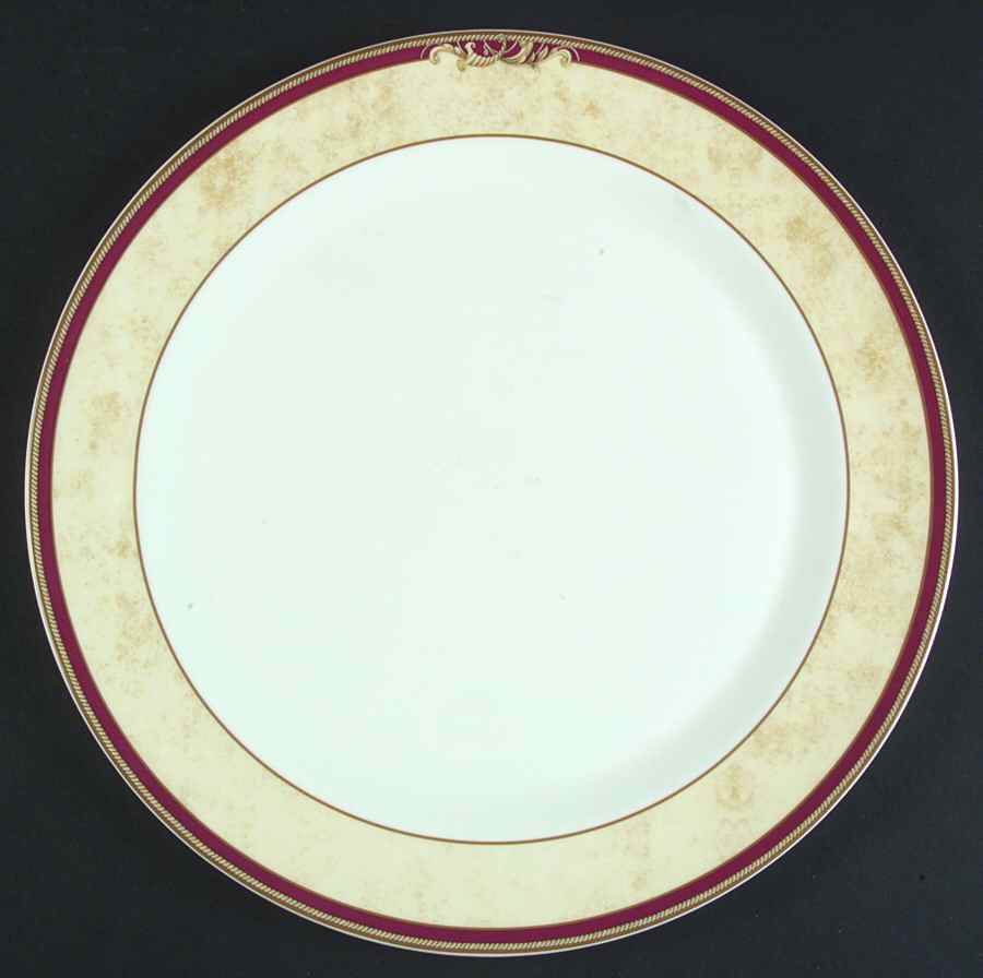 Cornucopia Ruby (Hotelware) Service Plate (Charger) by Wedgwood-1