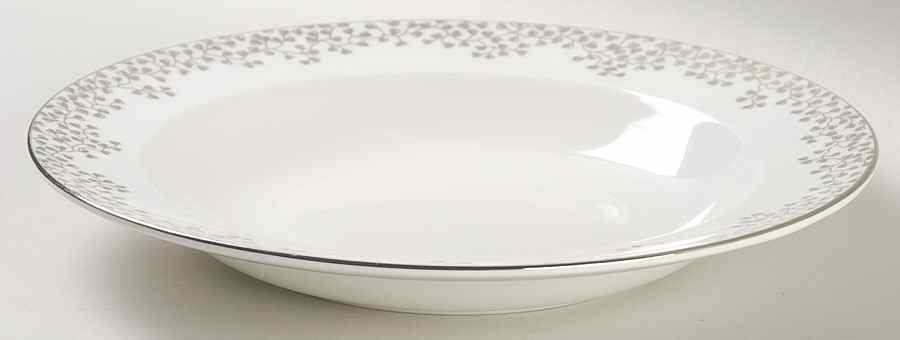 Bouquet Large Rim Soup Bowl by Wedgwood-1