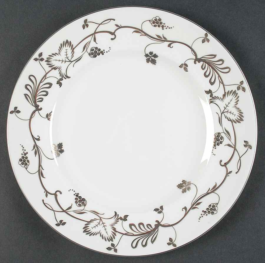 Flourish Ecru (No Color Band Dinner Plate by Wedgwood-1