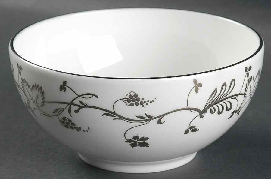 Flourish Ecru (No Color Band 6" All Purpose Bowl by Wedgwood-1