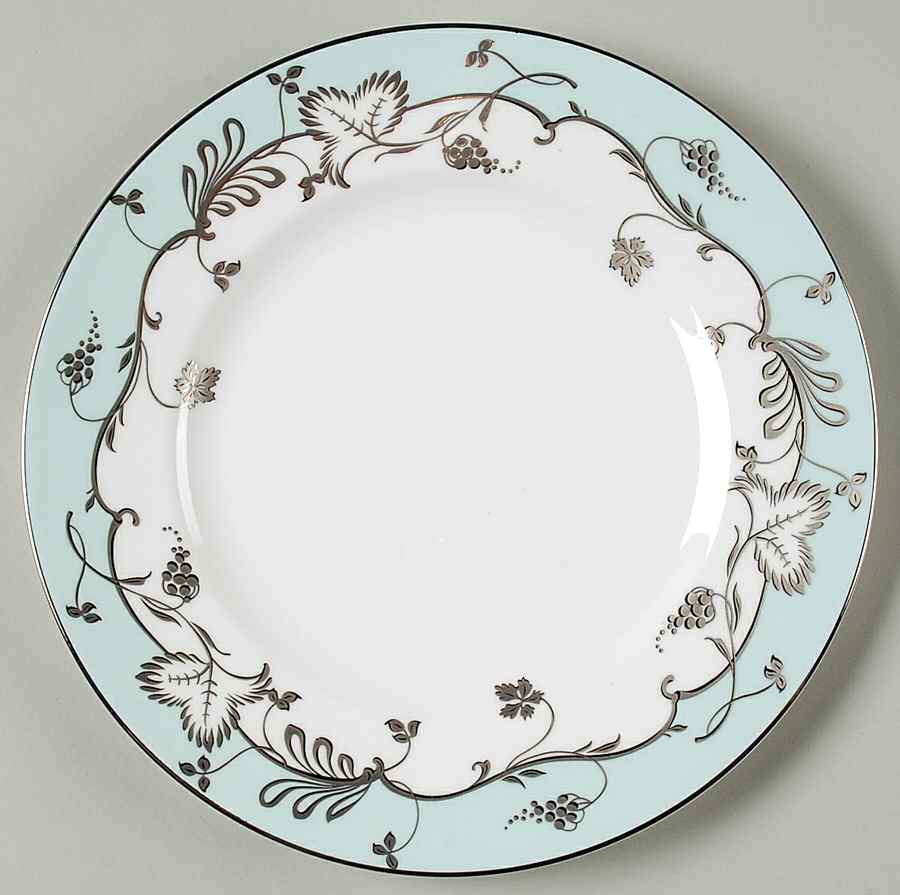 Flourish Robin's Egg (Blue Band) Salad Plate by Wedgwood-1