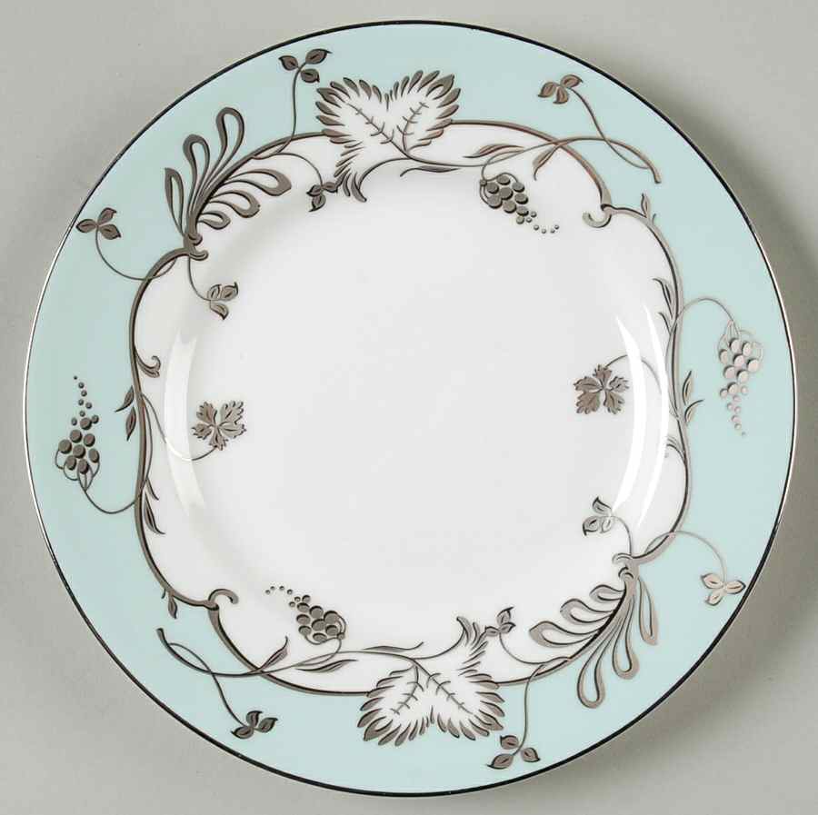 Flourish Robin's Egg (Blue Band) Bread & Butter Plate by Wedgwood-1