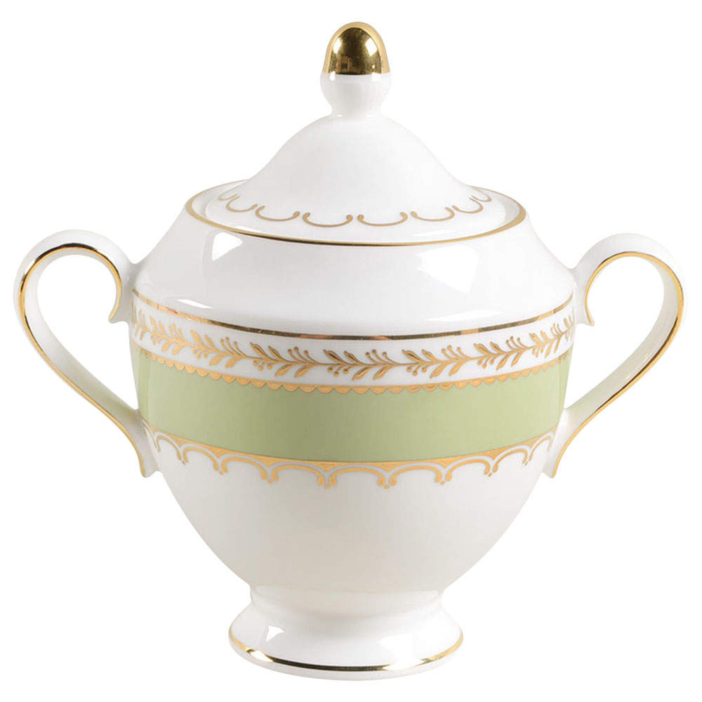 Garland Moss Sugar Bowl & Lid by Wedgwood-1