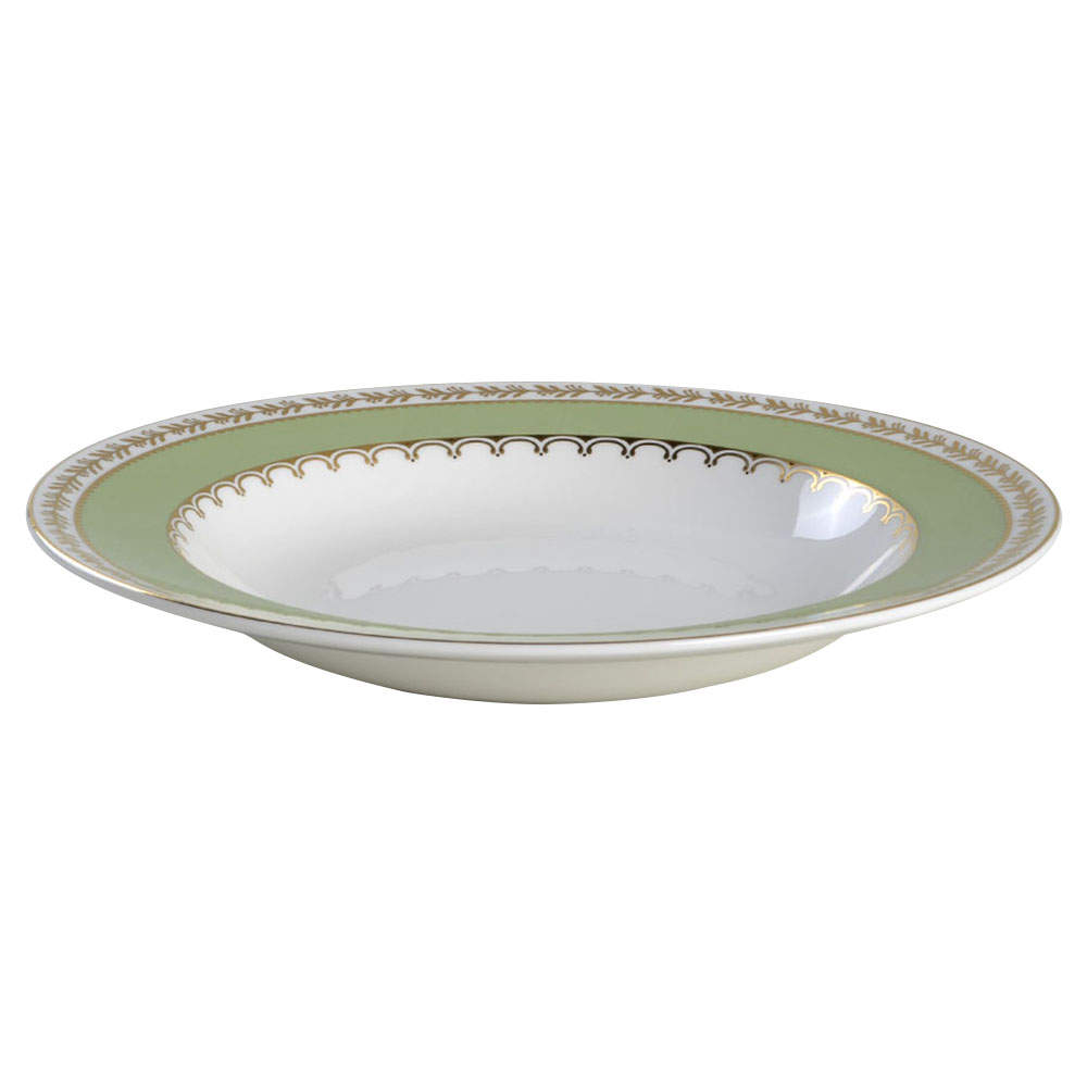 Garland Moss Large Rim Soup Bowl by Wedgwood-1