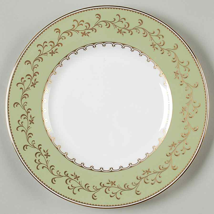 Garland Moss Accent Salad Plate by Wedgwood-1