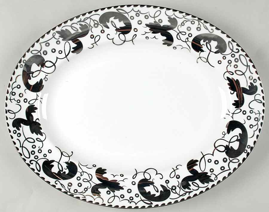 Lily of the Valley 13" Oval Serving Platter by Wedgwood-1