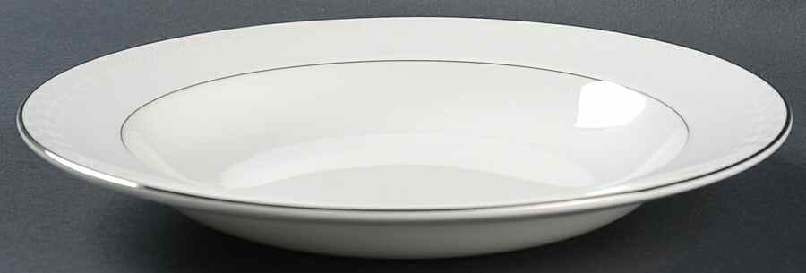 Petal Lattice Large Rim Soup Bowl by Wedgwood-1