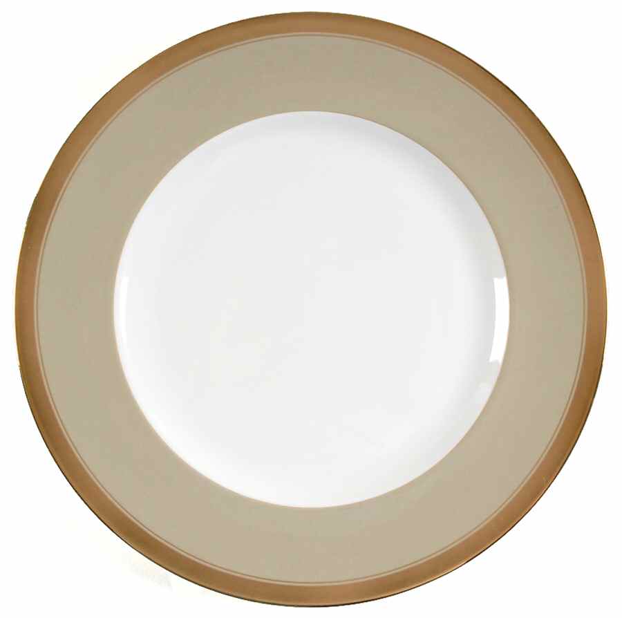 Wedding Band Taupe Dinner Plate by Wedgwood-1
