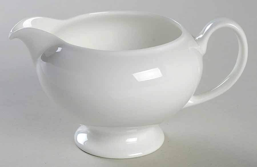 White Saleware Creamer by Wedgwood-1