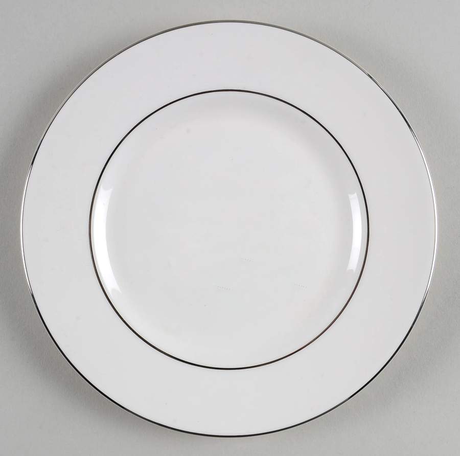 Delphi Platinum Dessert/Pie Plate by Wedgwood-1