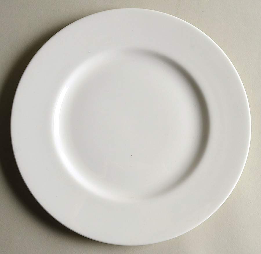 Delphi White Dinner Plate by Wedgwood-1