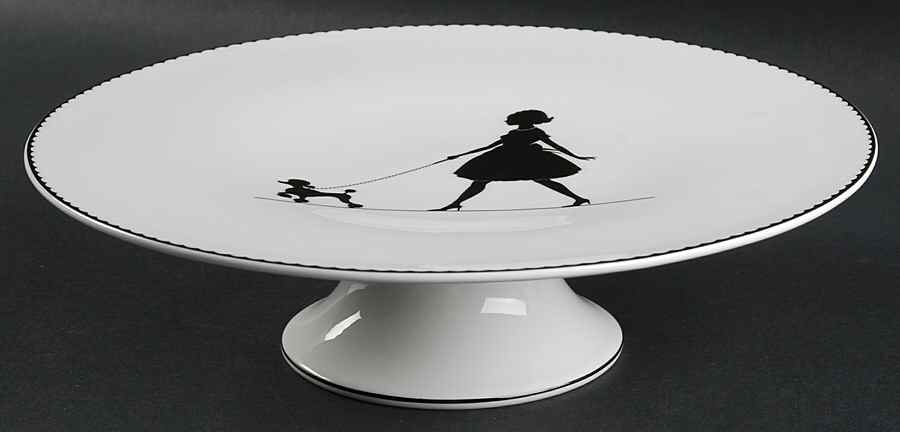 Best in Show 10" Diameter Pedestal Cake Stand by Wedgwood-1