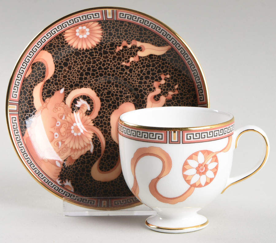 Dynasty Espresso Cup and Saucer Set by Wedgwood-1