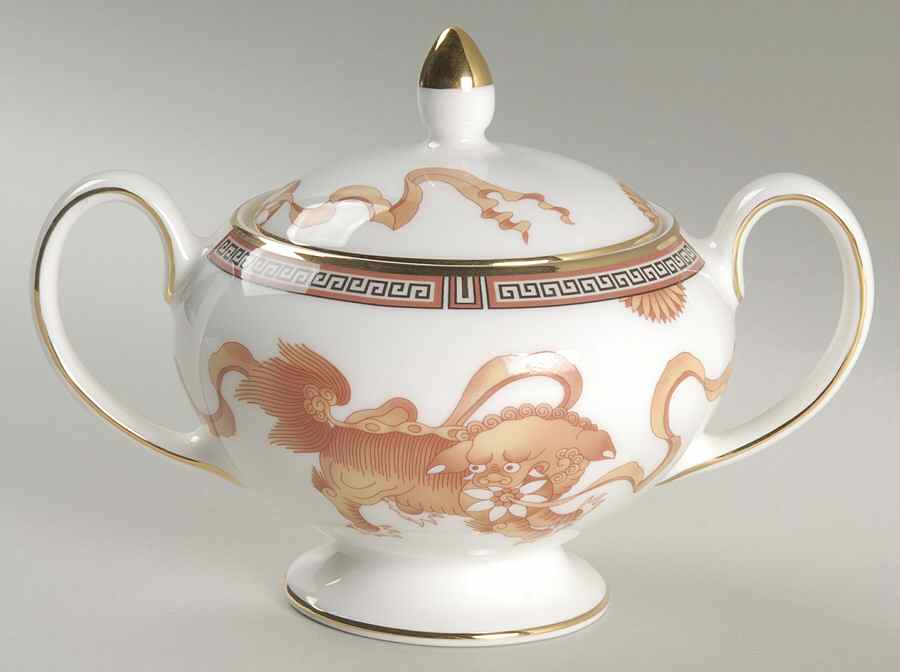 Dynasty Sugar Bowl & Lid by Wedgwood-1