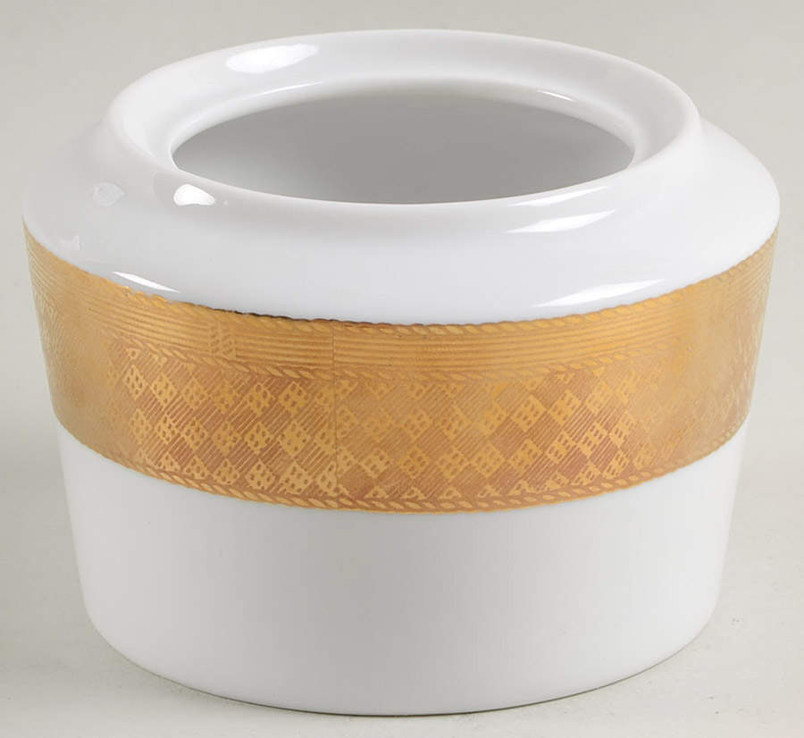 Aegean Gold Sugar Bowl No Lid by Wallace Heritage (Japan)-1