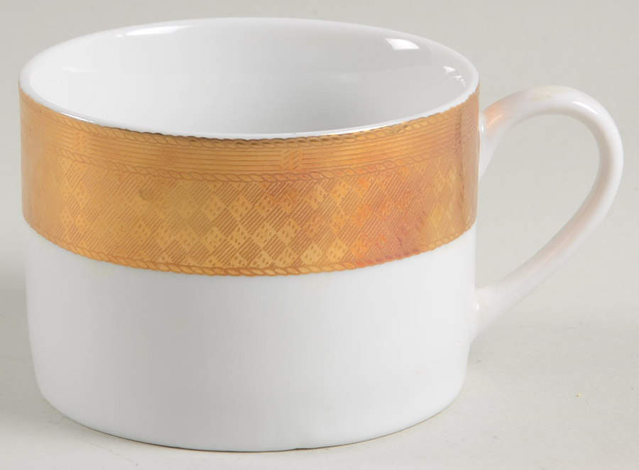 Aegean Gold Flat Cup by Wallace Heritage (Japan)-1