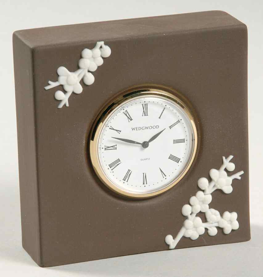 Jasper Elegance Small Desk Clock by Wedgwood-1