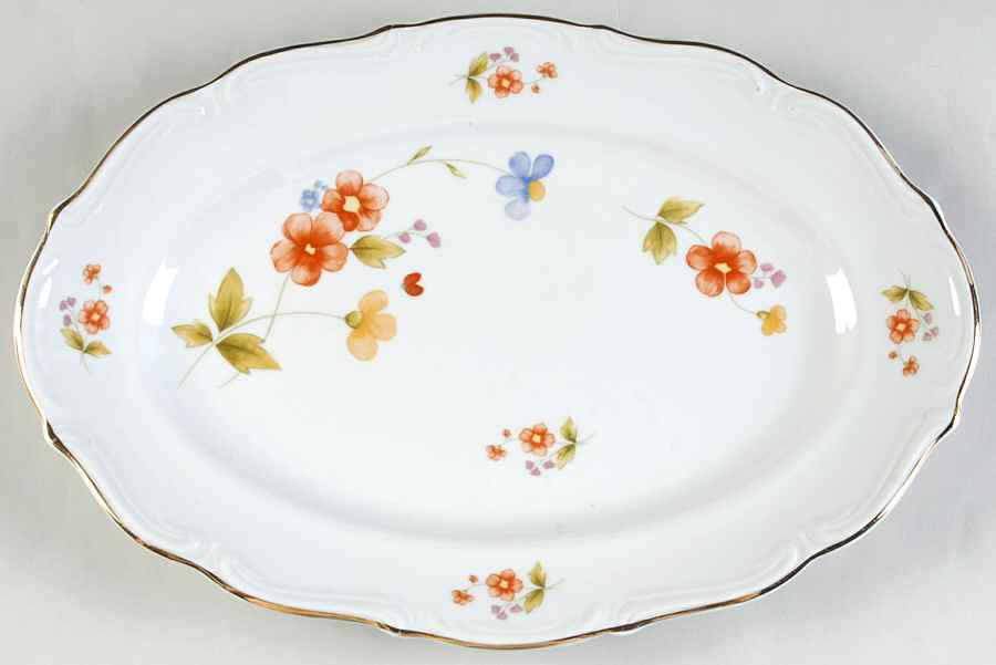 WLB80 13" Oval Serving Platter by Walbrzych-1
