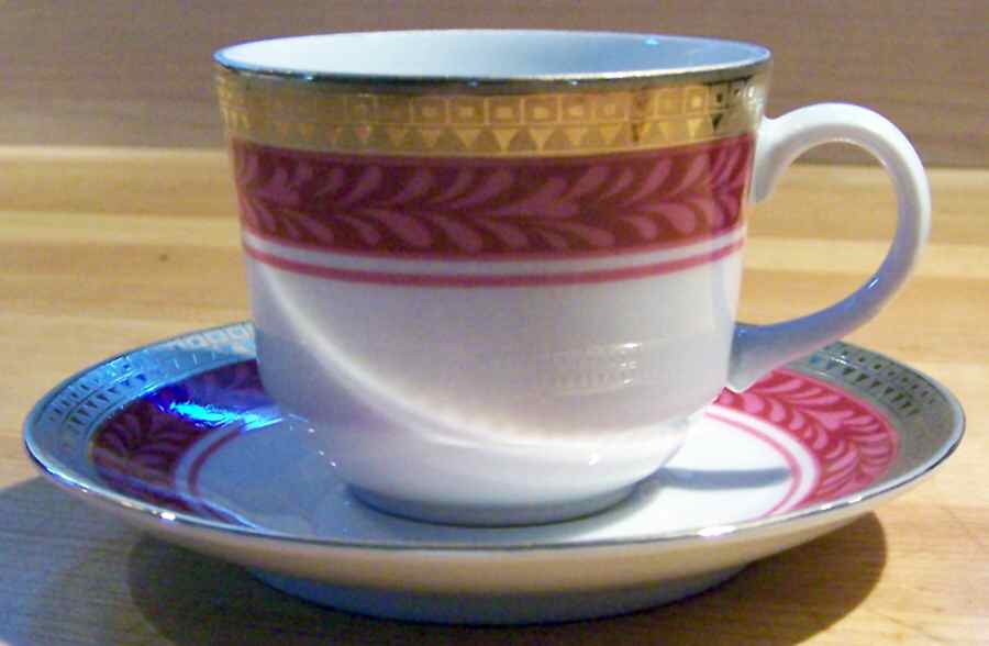RXH29 Flat Demitasse Cup & Saucer Set by Retsch & Co-1