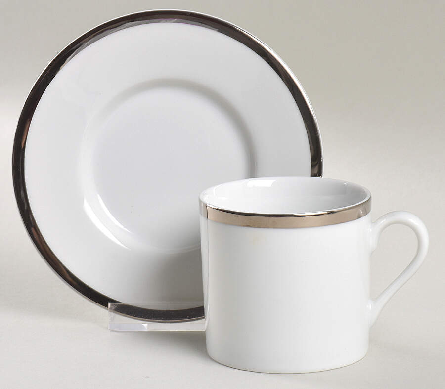 WSO72 Flat Demitasse Cup & Saucer Set by Williams-Sonoma-1