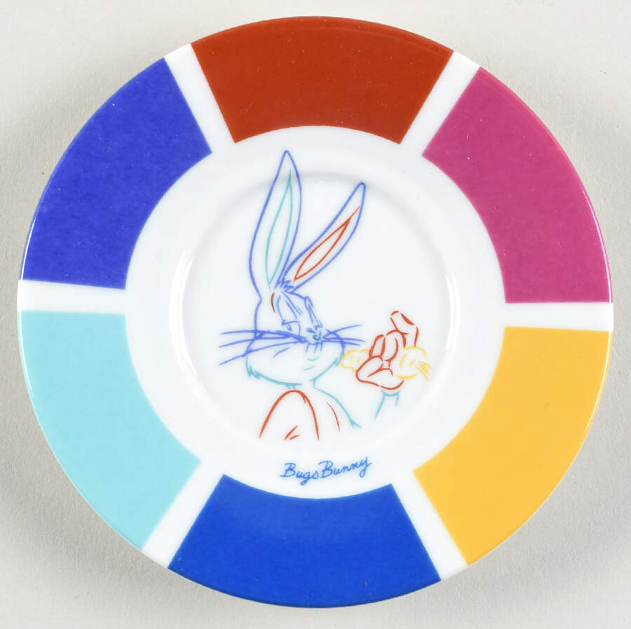 Looney Tunes Saucer for Demitasse Cup by Warner Bros.-1