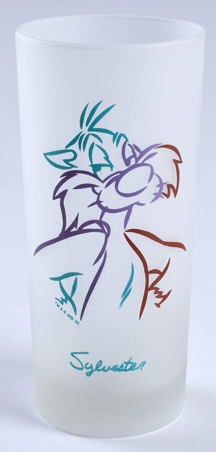 Looney Tunes Glassware Flat Tumbler by Warner Bros.-1