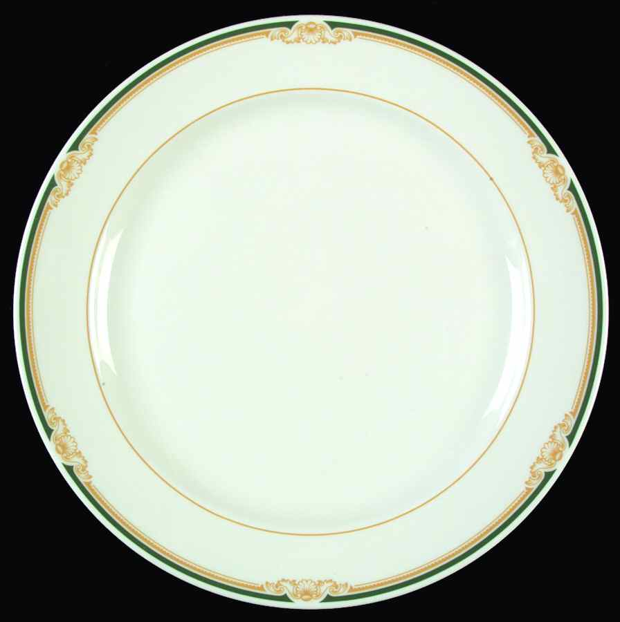 Cavendish Green (Hotel Restaurant Ware) Dinner Plate by Wedgwood-1