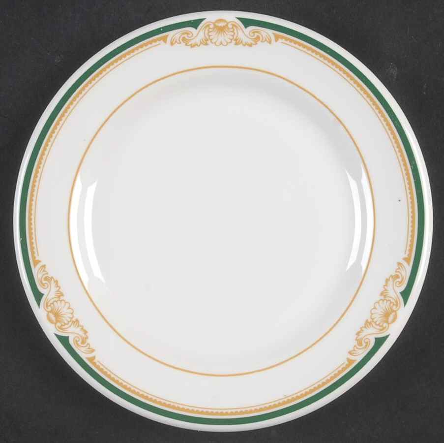 Cavendish Green (Hotel Restaurant Ware) Bread & Butter Plate by Wedgwood-1