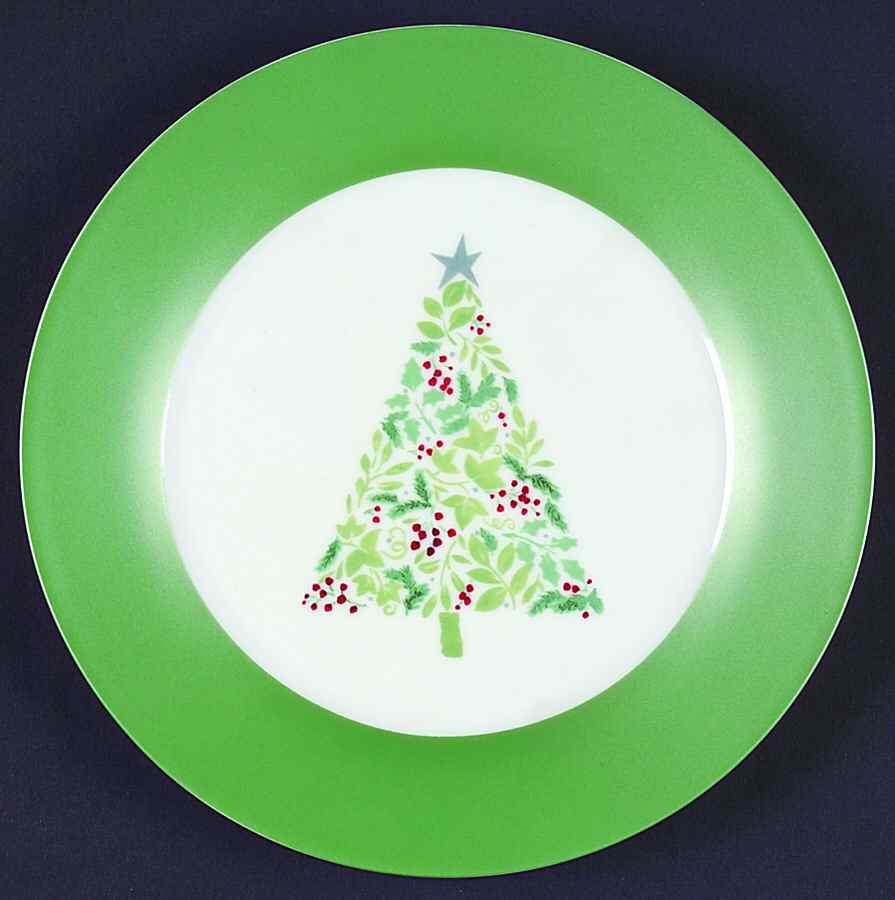 Emeril Christmas Salad/Dessert Plate by Wedgwood-1