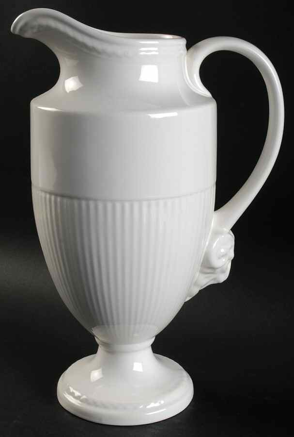 Edme Antique White (New 2008) 72 Oz Pitcher by Wedgwood-1