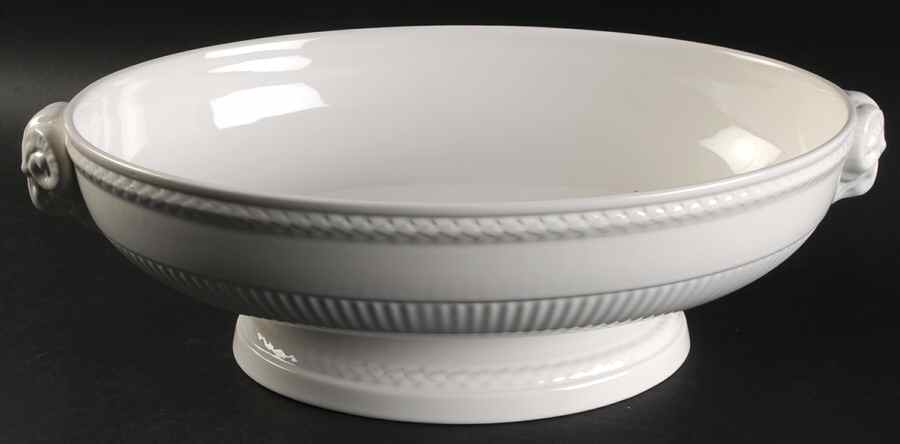 Edme Antique White (New 2008) Centerpiece/Console Bowl by Wedgwood-1