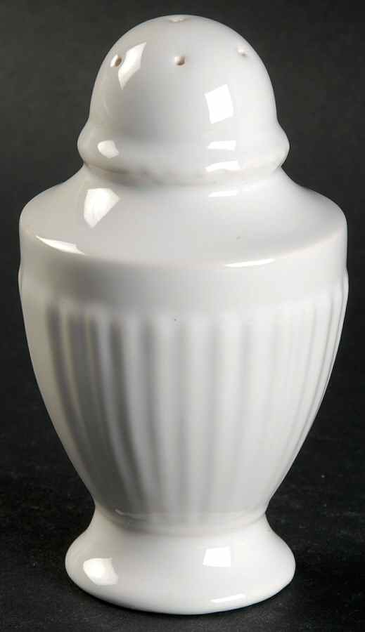Edme Antique White (New 2008) Pepper Shaker by Wedgwood-1