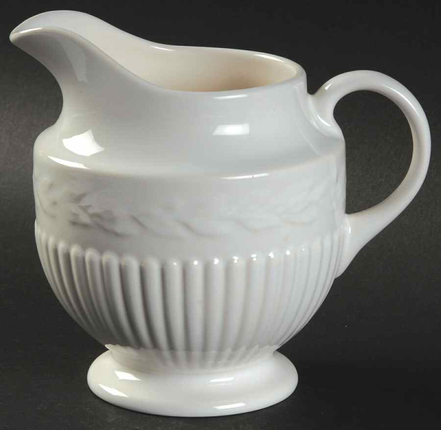 Edme Antique White (New 2008) Creamer by Wedgwood-1
