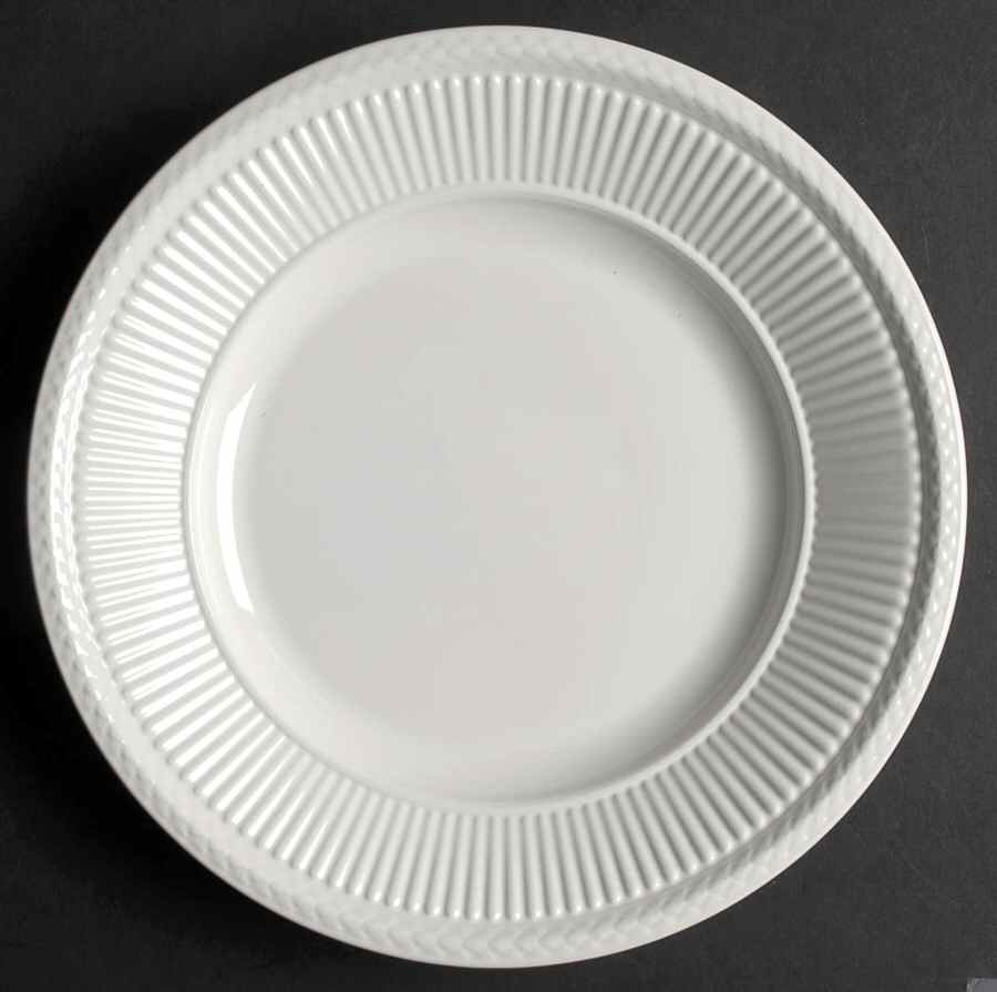 Edme Antique White (New 2008) Salad Plate by Wedgwood-1