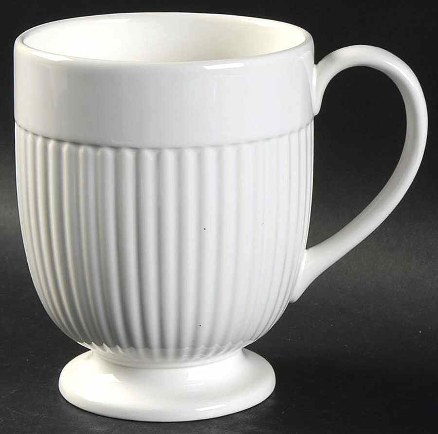 Edme Antique White (New 2008) Mug by Wedgwood-1