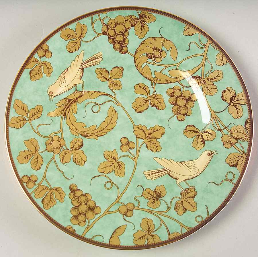 Golden Bird Salad Plate by Wedgwood-1