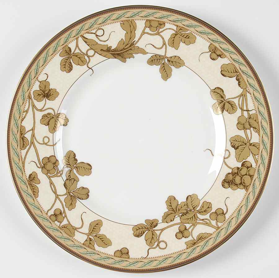 Golden Bird Accent Luncheon Plate by Wedgwood-1