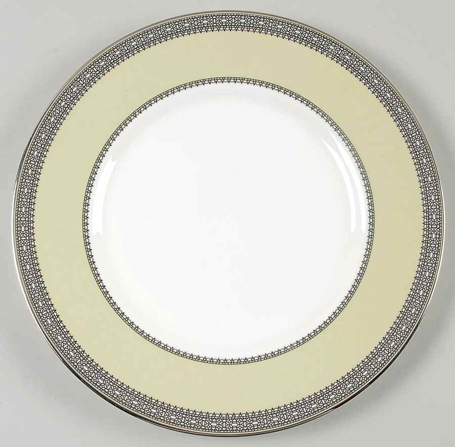 Vera Lace Bouquet Fern Accent Salad Plate by Wedgwood-1