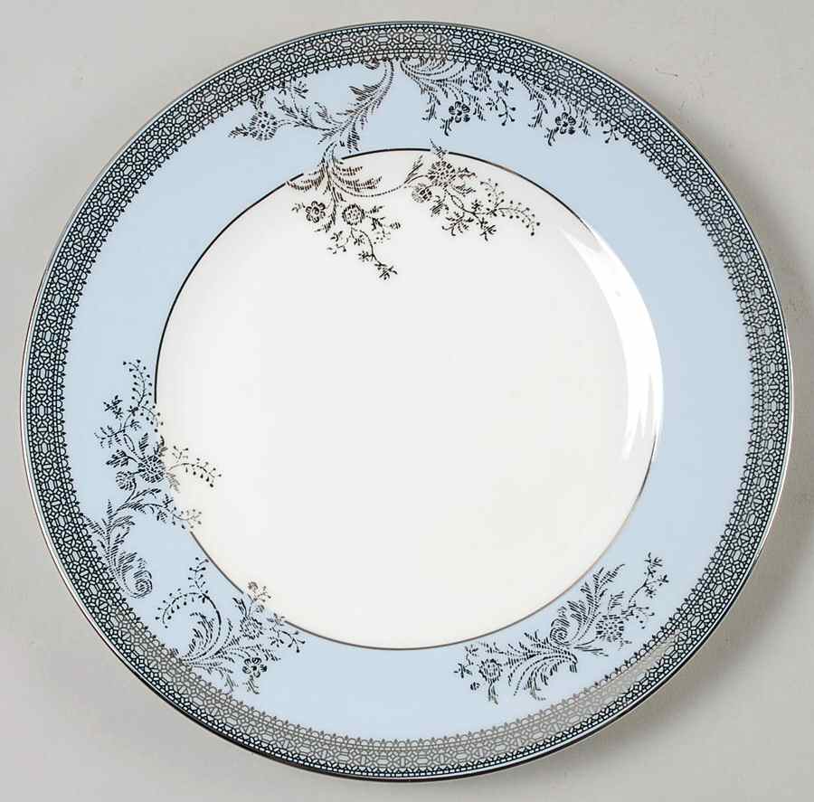 Vera Lace Bouquet Iris Salad Plate by Wedgwood-1