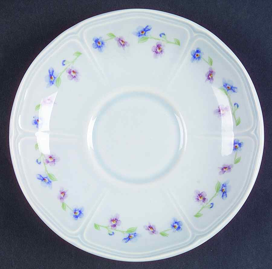 English Country Garden Saucer by Wedgwood-1