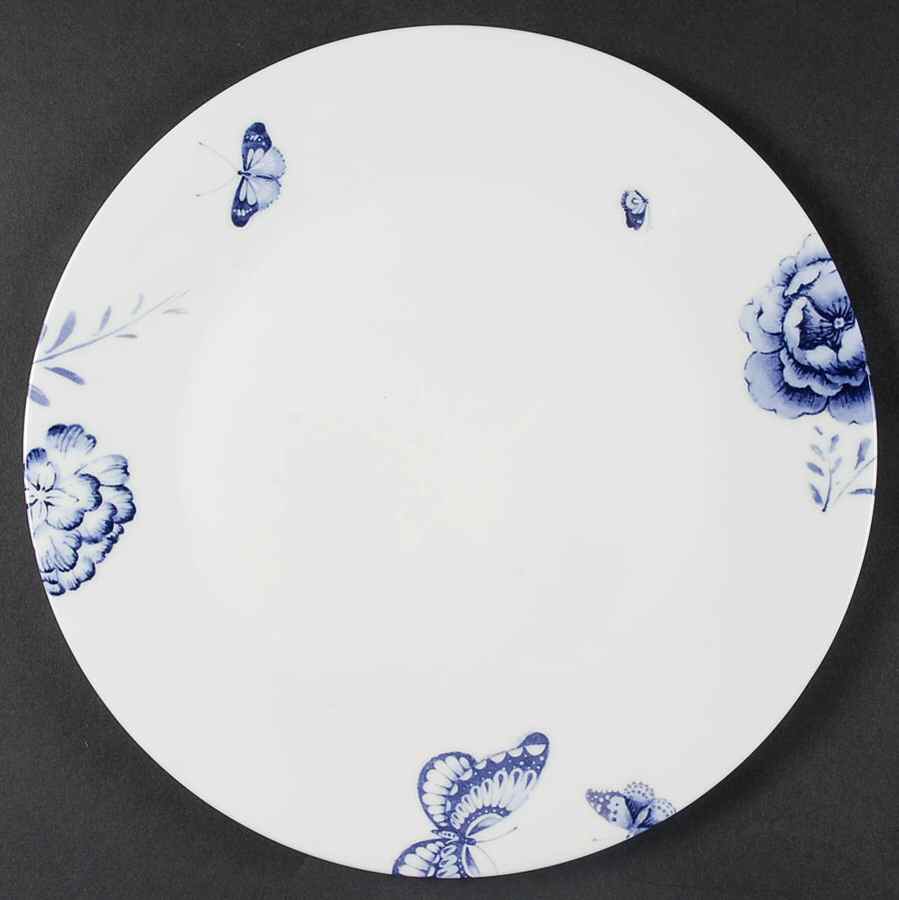 Blue Butterfly Dinner Plate by Wedgwood-1