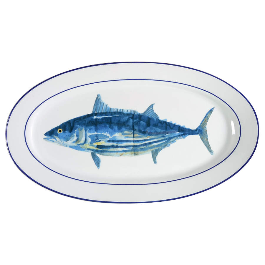 La Mer Fish 21" Oval Serving Platter by Williams-Sonoma-1