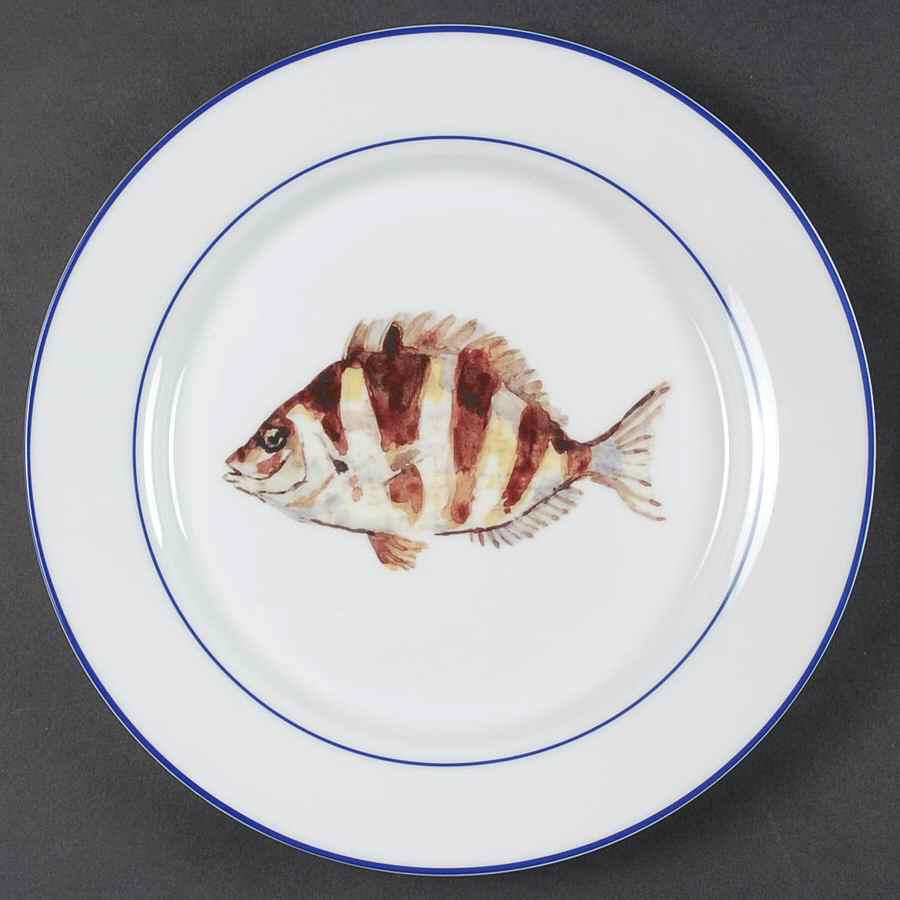 La Mer Fish Dinner Plate by Williams-Sonoma-1